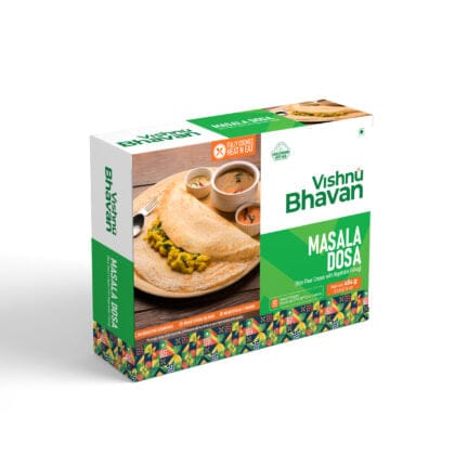 Frozen Masala Dosa 454g (Vishnu Bhavan)