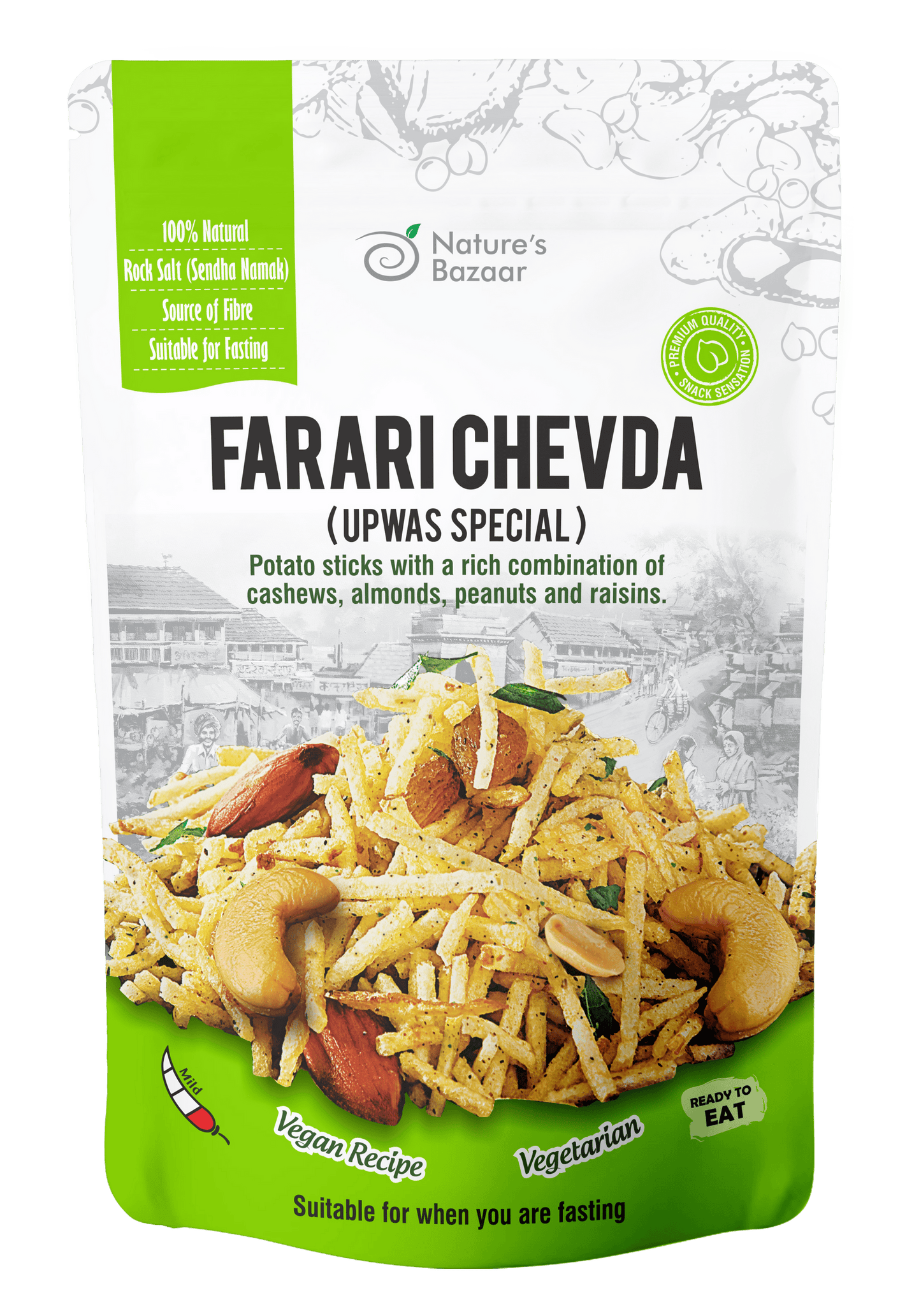 Nature's Bazaar Farali Chevda 225g