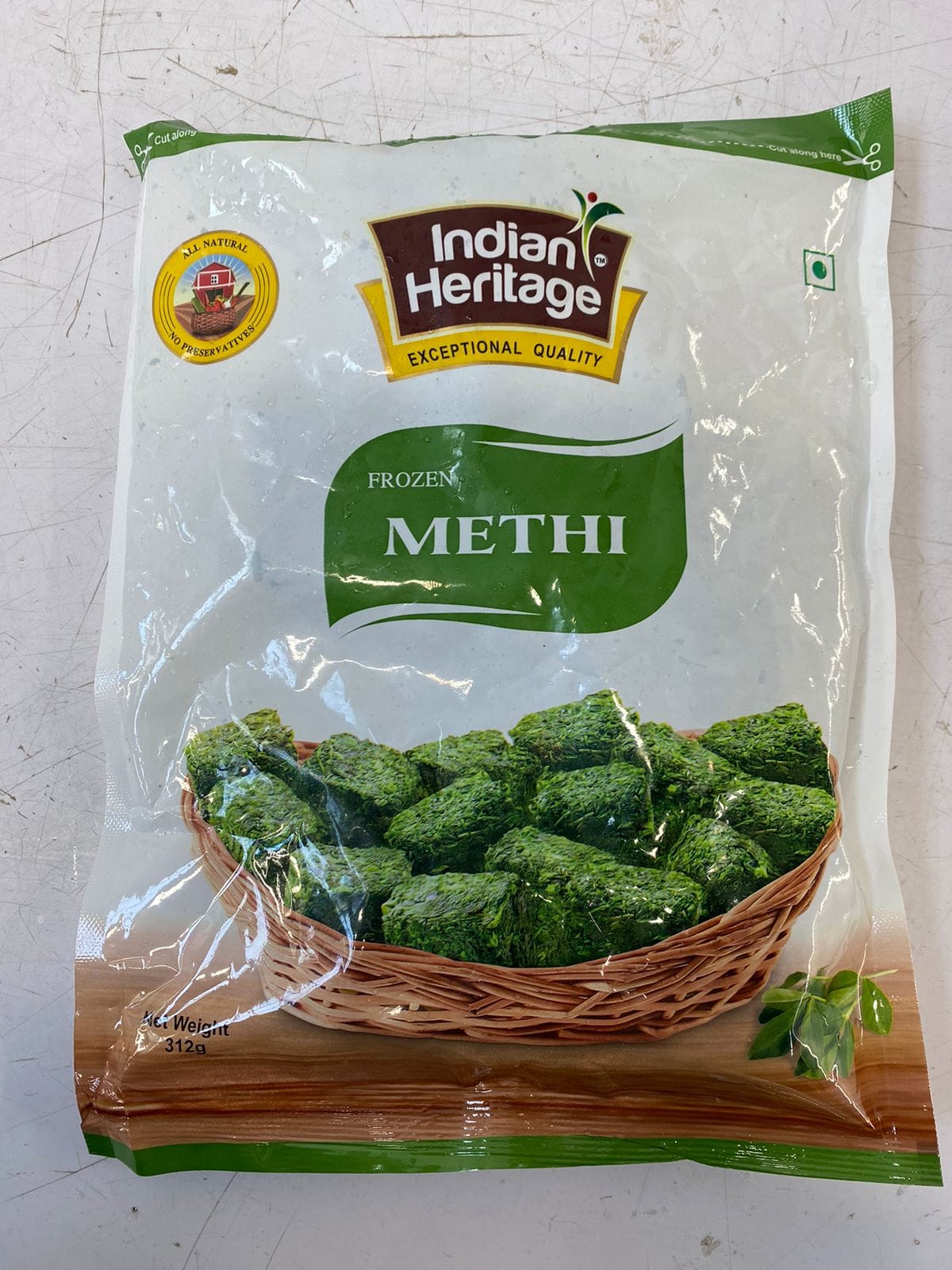 Frozen Methi 312g (Indian Heritage)