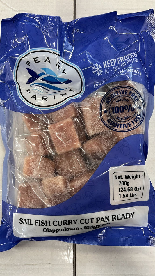 Frozen Sail Fish Curry Cut Pan Ready 700 g ( Product of India)