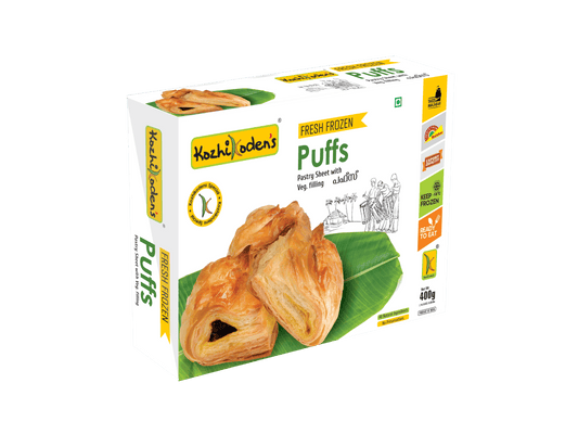 Frozen Vegetable Puffs 400g (Kozhikoden)