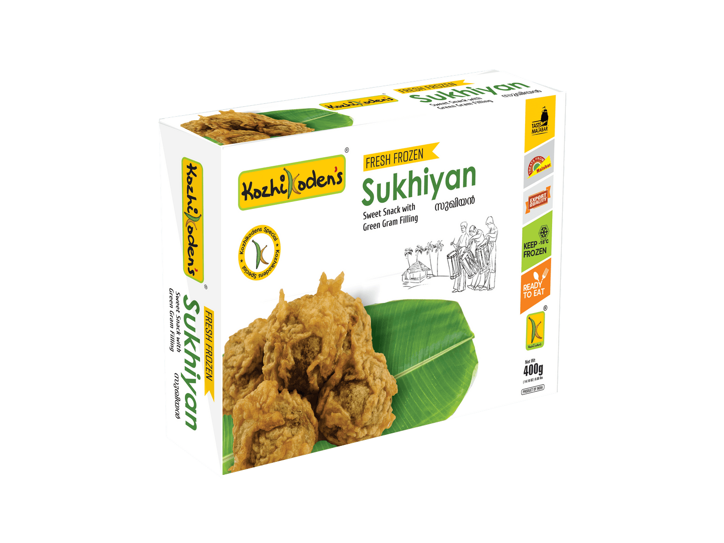 Frozen Sukhiyan 400g (Kozhikoden)