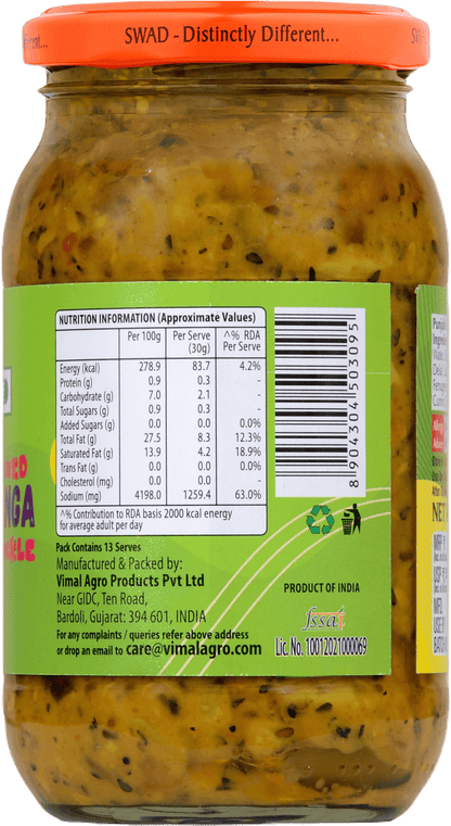 SWAD Punjabi Mixed Pachranga Pickle 450g