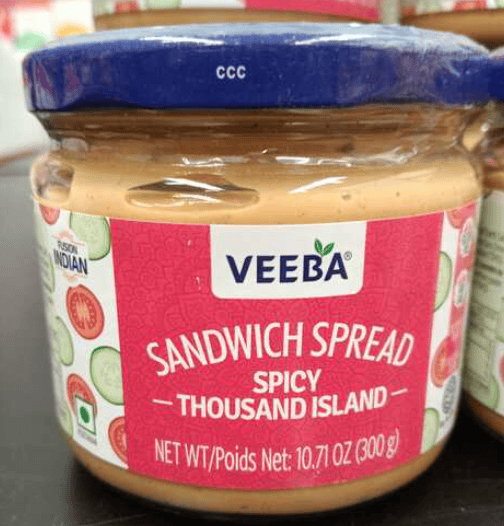 Veeba Sandwich Spread Spicy Thousand Island 300g