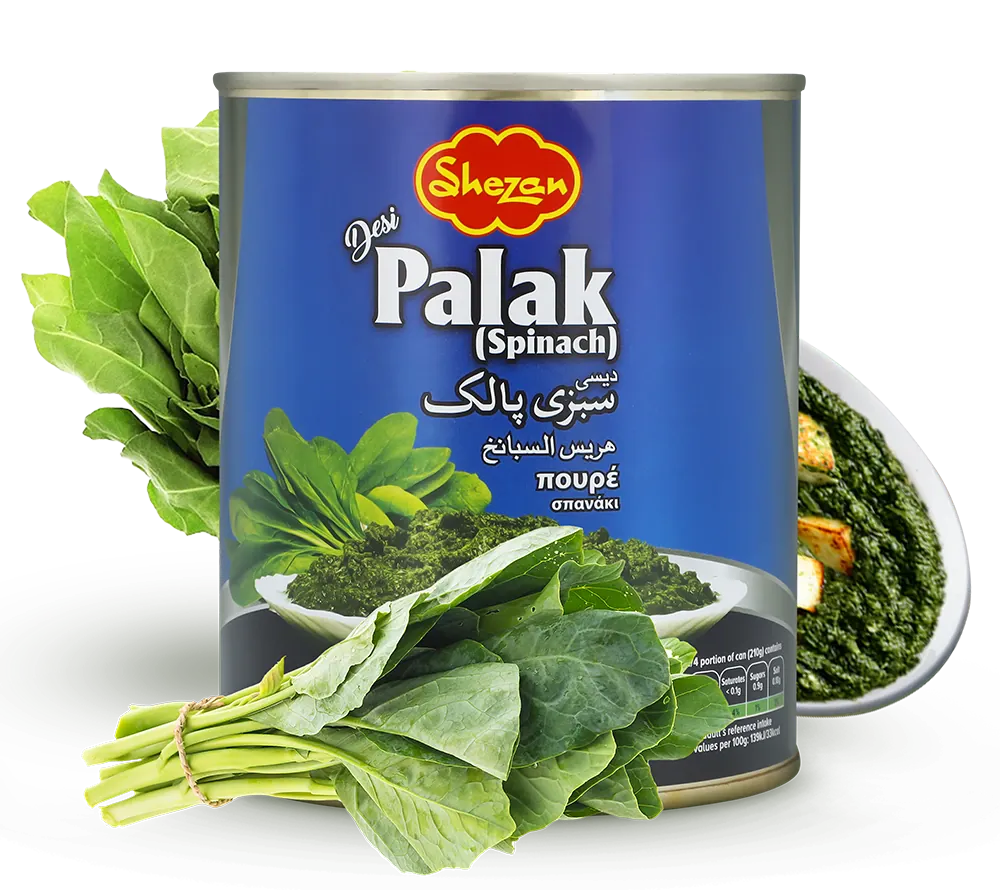 Shezan Spinach Puree - 840 g Tin Can