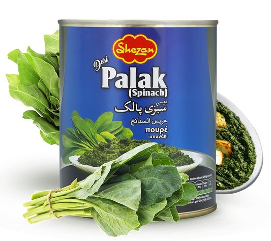 Shezan Spinach Puree - 840 g Tin Can