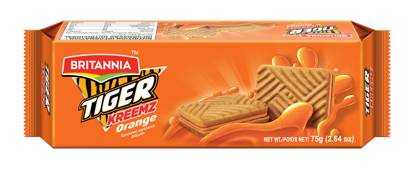 Tiger Kreemz Orange 75g