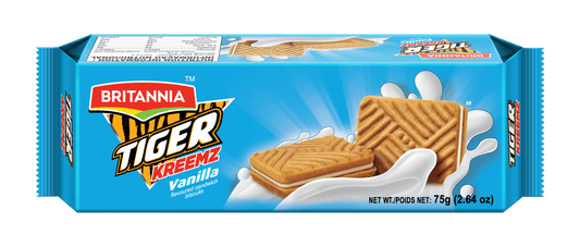 Tiger Kreemz Vanilla 75g
