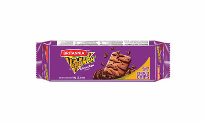 Britannia Krunch Chocochips 64gx8