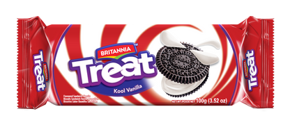 Britannia Treat Cream Vanilla 100g