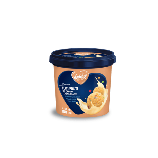 Vadilal Tutti Frutti Ice Cream 100ml Tub