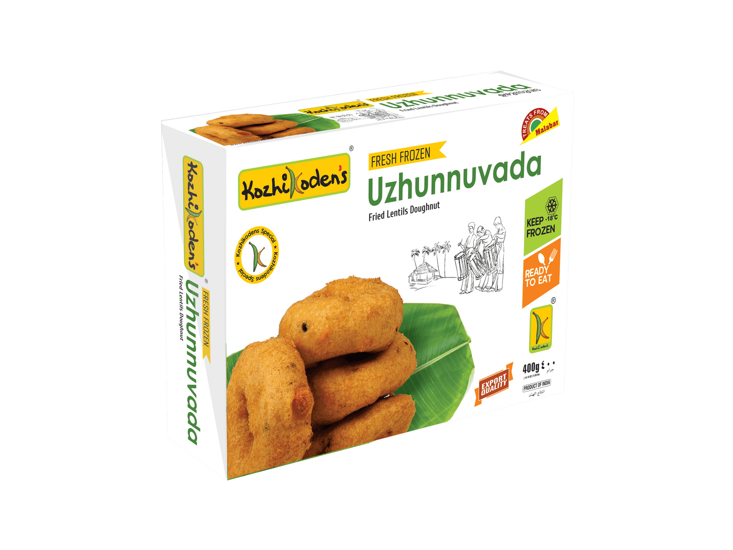 Frozen Uzhunnuvada 400g (Kozhikoden)