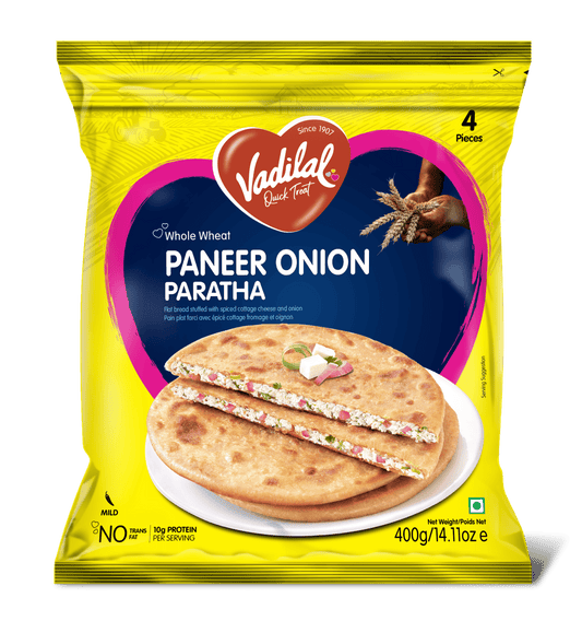 Vadilal Paneer Onion Paratha 400g