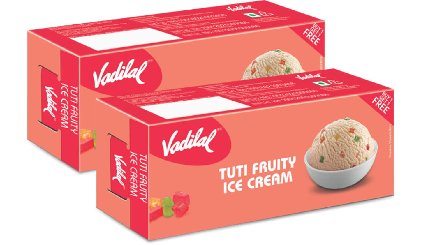 Vadilal Tuti Fruiti Ice Cream 2L