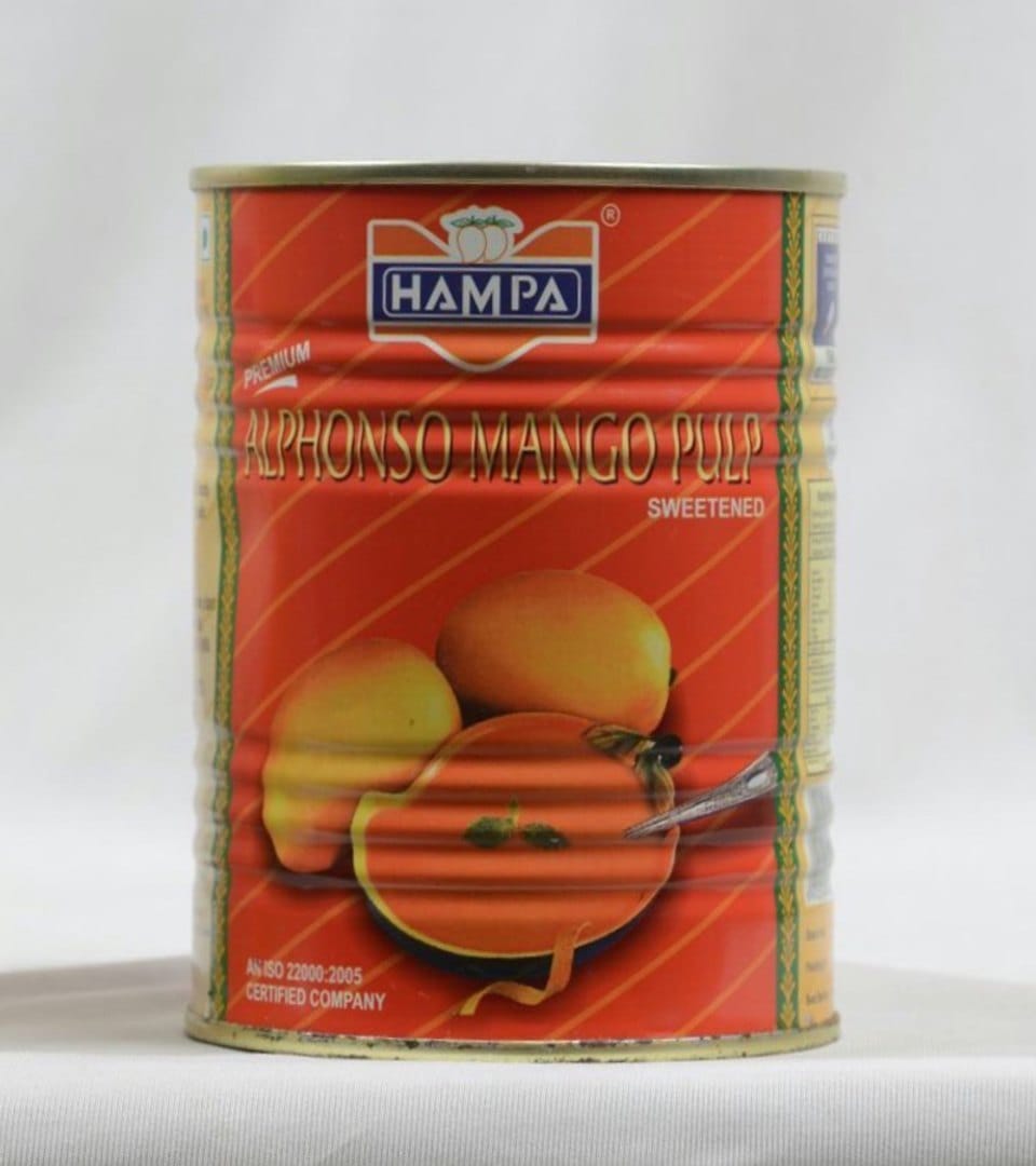 Hampa Alphonso Mango Pulp 850g