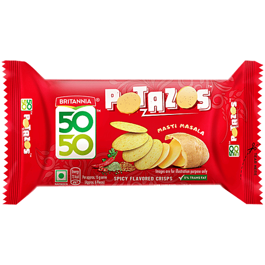 Potatoz 50-50 Biscuits 100g