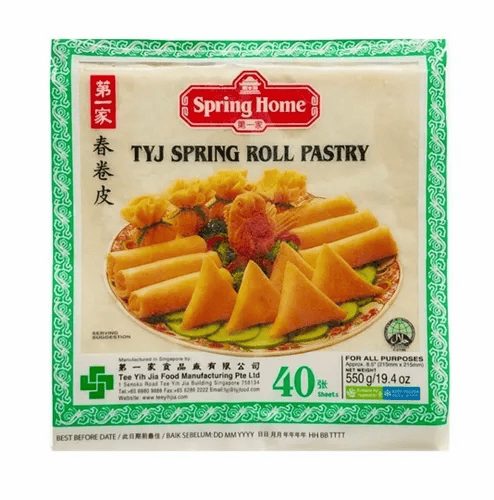 Spring Home Spring Roll Pastry 8.5" 40 Sheets