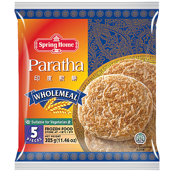 Spring Home Wholemeal Paratha   5pc x 65g