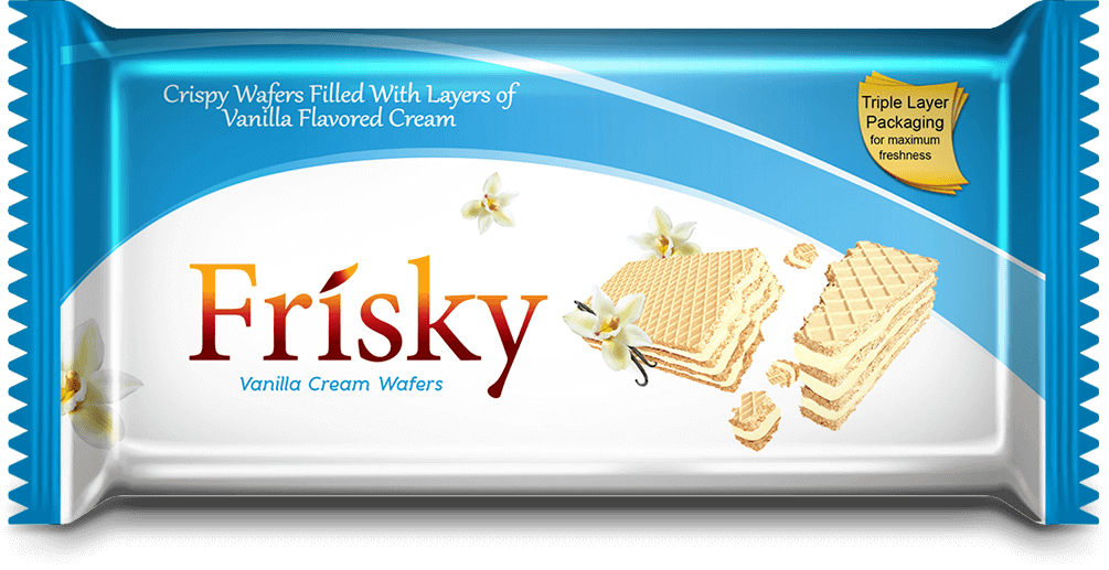 Innovative Frisky Wafers- Vanilla