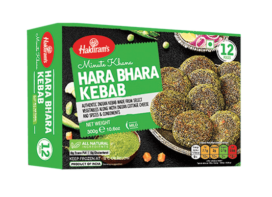Frozen Hara Bhara Kebab 300g (Haldirams)