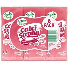 Meadow Fresh UHT Calci Strong Straw 250mlx6