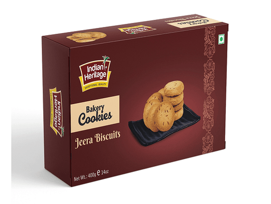 Jeera Cookies 350g (Indian Heritage)